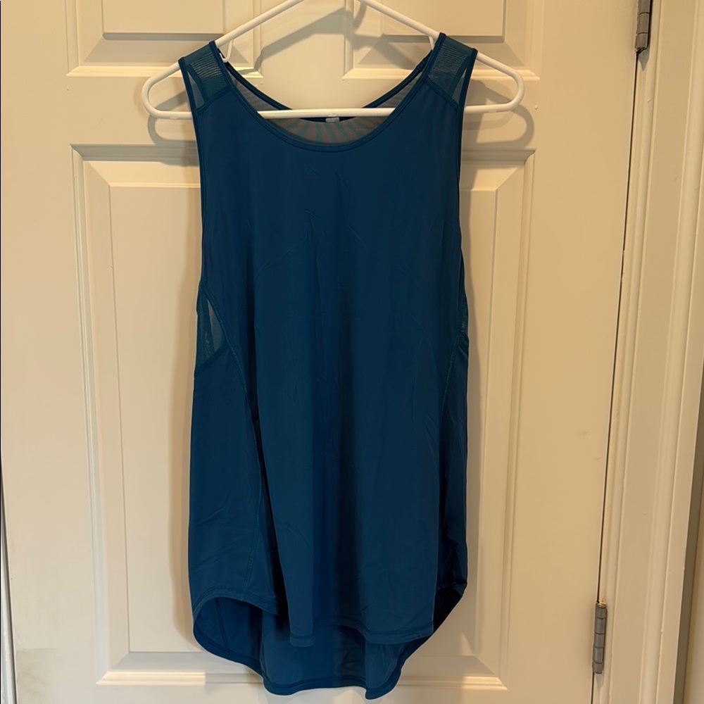 Lululemon Athletica Blue Sculpt Tank Top